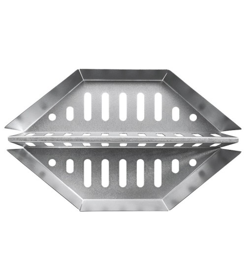Cestas para Carbón - Napoleon - 67400 smoker charocal tray inuse