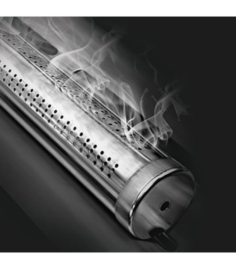 Tubo ahumador PRO - Napoleon - 67011 stainless steel smoker pipe onblack
