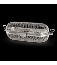 Cesta Verdura - Napoleon - 64000 rotisserie grill bascket inuse