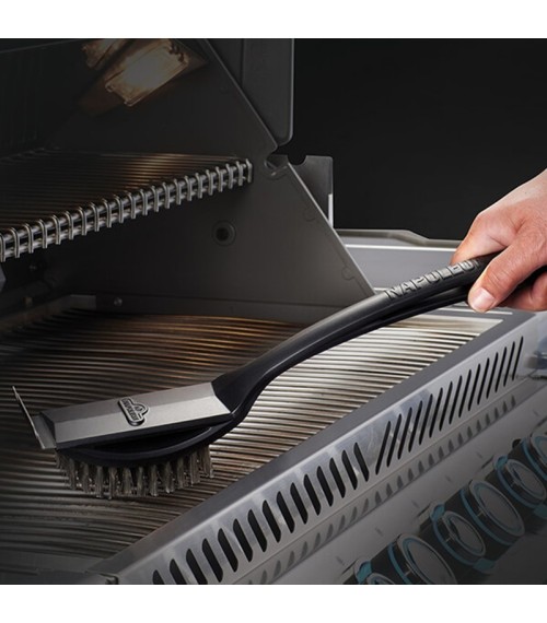Cepillo Acero para Parrilla - Napoleon - 62052 industrial ss brush inuse