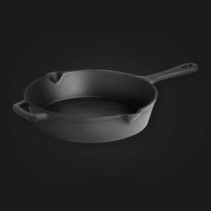 Sartén Hierro Fundido - Napoleon - 56053 Cast Iron Frying Pan inuse