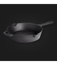 Sartén Hierro Fundido - Napoleon - 56053 Cast Iron Frying Pan inuse