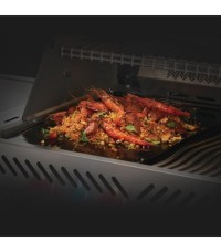 Plancha Reversible Prestige®- Napoleon - 56041 Enameled cast iron griddle inuse
