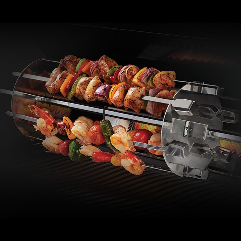 Set Rostizador Brochetas - Napoleon - 64008 shish kebab wheel