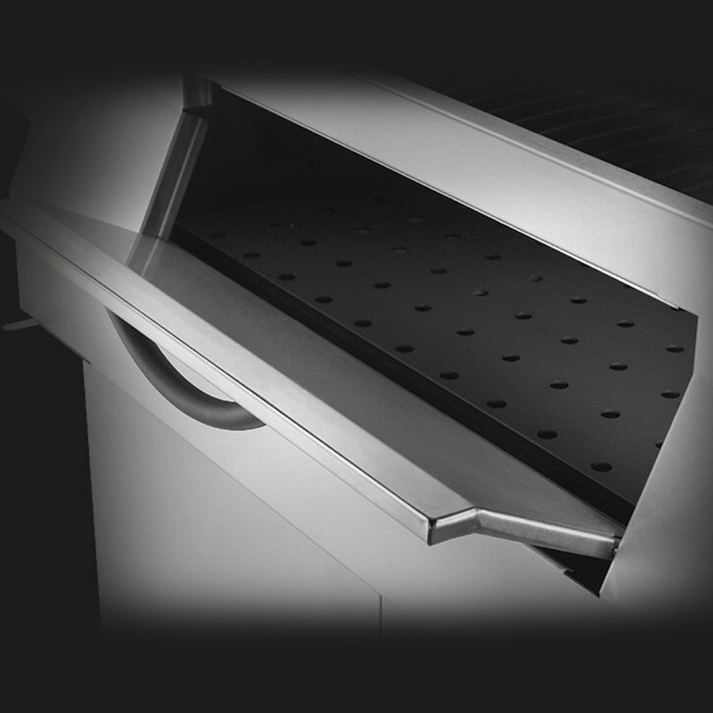 Barbacoa Profesional de Carbón - Napoleon - Charcoal PRO605CSS Front Loading Charcoal Access Door