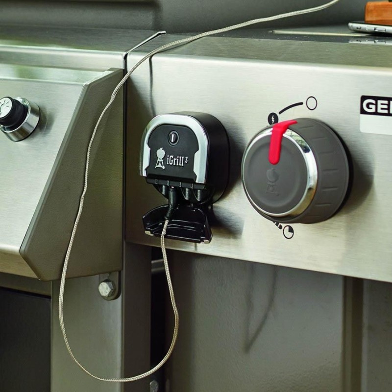 Termómetro IGrill3 Weber - weber 7204 igrill 3 wireless bluetooth smart connection grill 1 2