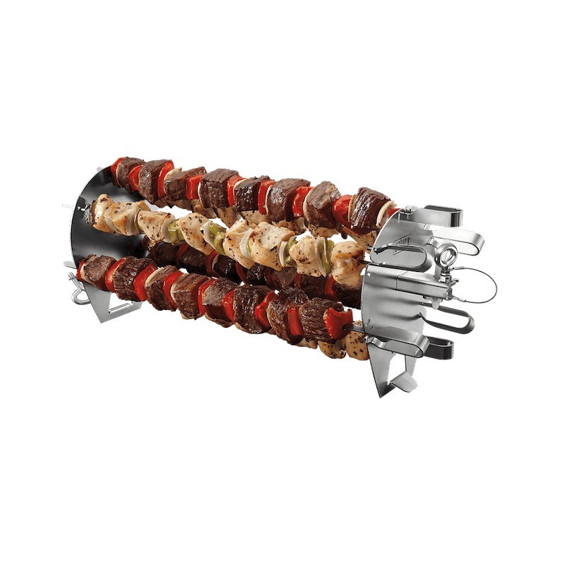 Brochetas para Asador giratorio Weber - hjpg