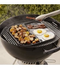 Juego de parrilla y plancha Weber - packio blancas weber1 jaype menorca