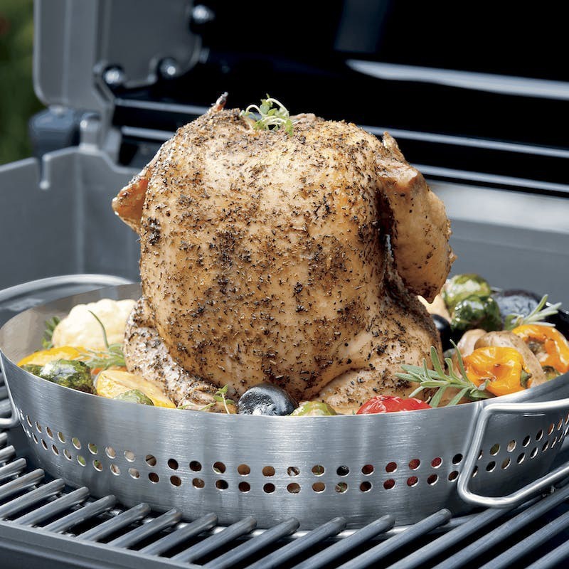 Soporte para asar pollos Weber - soportenfgdlj