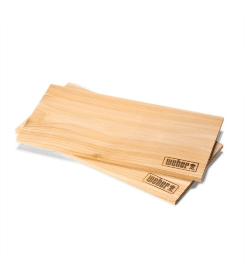 Bandejas de Cedro Grandes Weber - pack de 22 pastillas de encennenorca