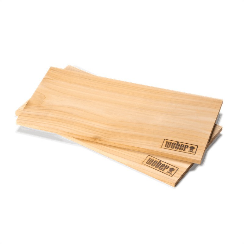 Bandejas de Cedro Grandes Weber - pack de 22 polca