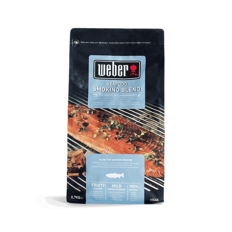 Astillas de Weber para Ahumar Pescado - pack f