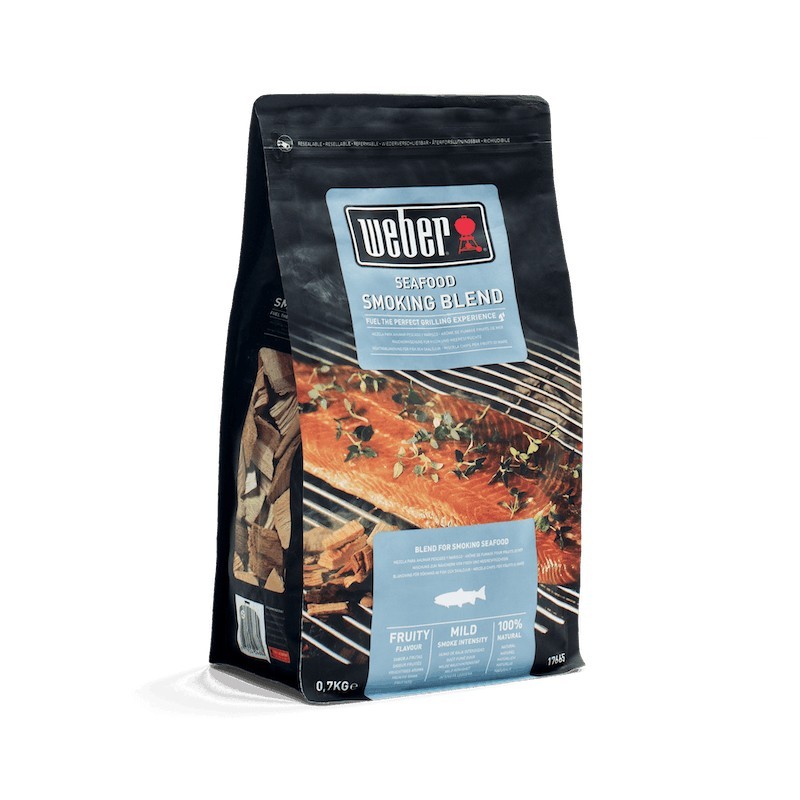 Astillas de Weber para Ahumar Pescado - pacck f