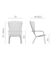 Sillón Folio Nardi - Nardi 2D Folio