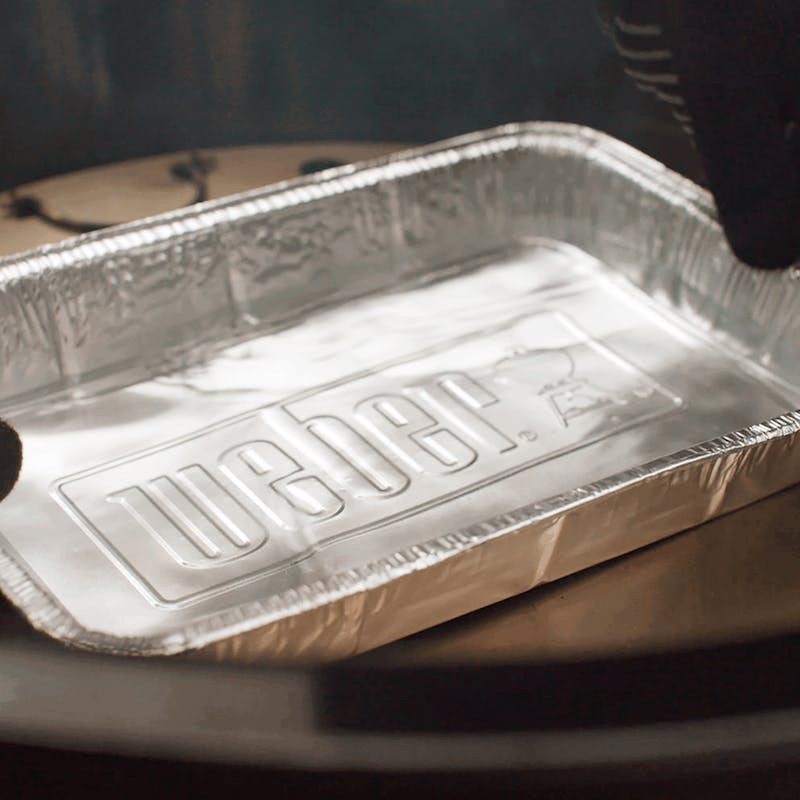 Bandejas de Aluminio Pequeñas Weber - mesadkcperado