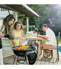 Barbacoa Compact Kettle Weber - 35507 barbecue charbon weber compact kettle 47 cm noir 7