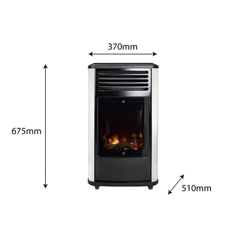 Estufa de Gas Manhattan Portatil Fireside - Estufa de Gas Manhattan portatil de Fireside 4
