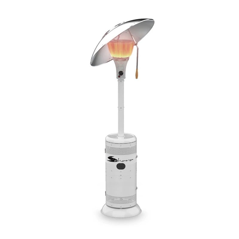 Estufa de Gas Sahara Fireside - estufa sahara 15w blanco