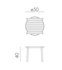 Doga Table Nardi - disegni Doga TABLE