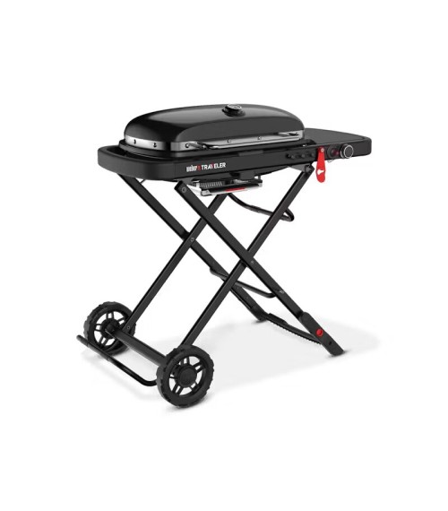 Barbecue a gas Weber Traveler Stealth Edition