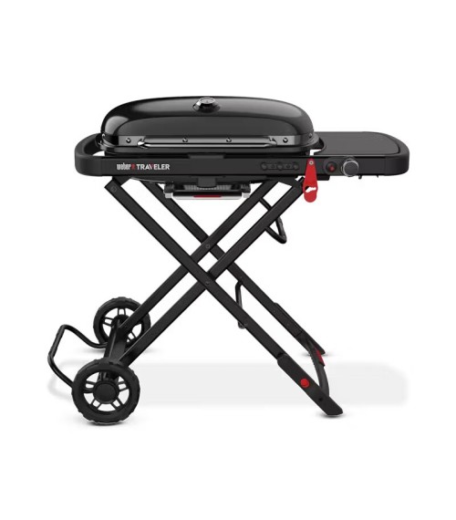 Barbecue a gas Weber Traveler Stealth Edition