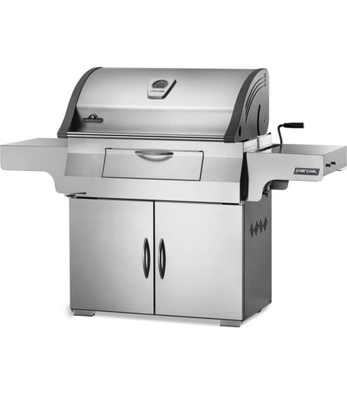 Pro22K-Cart-2 Napoleon Professional Charcoal Barbecue