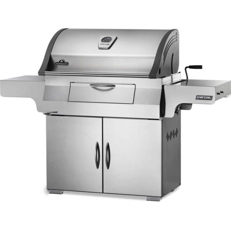 Barbecue a carbone professionale Napoleon Pro22K-Cart-2