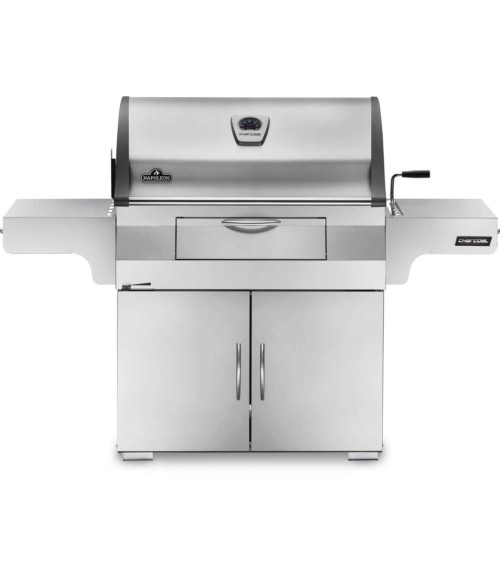 Pro22K-Cart-2 Napoleon Professional Charcoal Barbecue